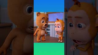 Boo Boo Song  3D Animation Rhymes amp Songs For Children shorts 3d song kids [upl. by Iral]