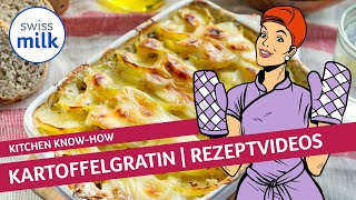 Metas Classics Wie kann man ein Kartoffelgratin selber machen  Rezeptvideo  Swissmilk 2013 [upl. by Tillio]