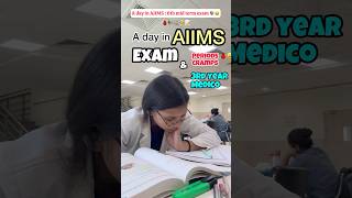 13100 Days in AIIMS as a 3rd year MBBS student 📚🩺👩‍⚕️ neet mbbsdairies mbbsdiaries doctor [upl. by Cirala]