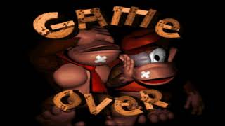 Donkey Kong Country SNES  Game Over [upl. by Alain]