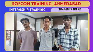 Internship Training for Engineering Students in Ahmedabad  Trainees Feedback [upl. by Erlinna]