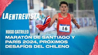 Maratón de Santiago y París 2024 el calendario de Hugo Catrileo [upl. by Rettke]