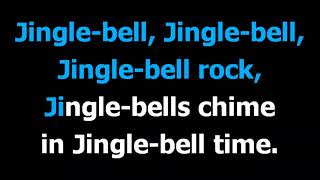 Jingle bell rock Joe beal and jim boothe Karaoke Lyrics [upl. by Leroy798]