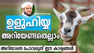 ഉളുഹിയ്യ അറിയേണ്ടതെല്ലാം│Sidheeq Mannani Speech About Uluhiyyath│Malayalam Islamic Speech [upl. by Cence]