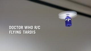 Doctor Who RC Flying TARDIS from ThinkGeek [upl. by Assenar]