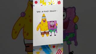 Meilleur duo 👑 dessin shortsart bobleponge spongebob [upl. by Eram]