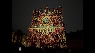 La Fête des lumières de Lyon 2022  les plus belles images de Lyon Capitale [upl. by Lucais]