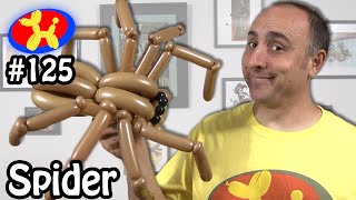 Spider  Balloon Animal Lessons 125 [upl. by Demott993]