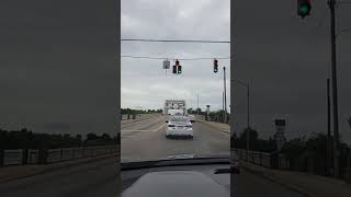 Leaving Selma and historic Edmund Pettus Bridge crossing selmaalabama alabama bridge shorts [upl. by Otineb324]