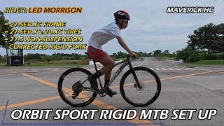 Bikecheck sa ORBIT SPORT Rigid MTB ni Led Morrison [upl. by Ahcsim]