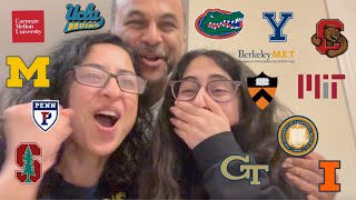 COLLEGE DECISION REACTIONS 2024 Ivies T20s MIT UCs and more wholesome [upl. by Catherine]