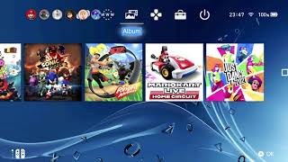 PS4 theme for Nintendo Switch  Preview [upl. by Joella]