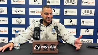 Rueda de prensa Bruno Savignani  FLEXICAR FUENLABRADA VS SILBÖ SAN PABLO BURGOS [upl. by Wurtz]