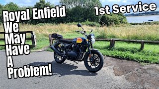 Neutral ISSUES Royal Enfield Interceptor 650 First Service RTFM [upl. by Hogue208]