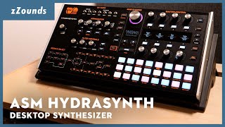 ASM Hydrasynth Desktop Synthesizer  zZounds [upl. by Brom966]