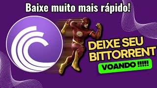 COMO AUMENTAR A VELOCIDADE DO BITTORRENT BAIXE JOGOS MAIS RÃPIDO [upl. by Aicilf403]