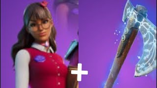 BEST COMBO FOR ISABELLE SKIN IN FORTNITE LEVIATHAN PICKAXE [upl. by Polinski698]