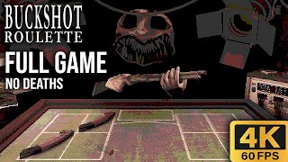 Buckshot Roulette Full Game Walkthrough  No Deaths 4K60fps [upl. by Chansoo]