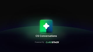 Introducing CS Conversation  CareStack® [upl. by Ion]