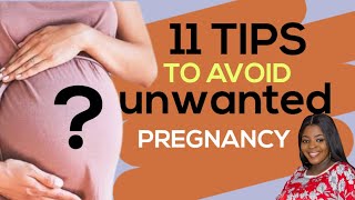 11 Ways To Avoid Unwanted Pregnancy  Ways to Prevent Pregnancy Family Planning [upl. by Pubilis17]