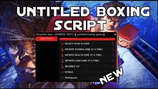 NEW UNTITLED BOXING SCRIPT PASTEBIN 2024 [upl. by Quintilla]