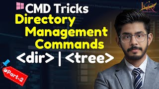 Directory management commands  dir command  tree command  Part2 [upl. by Barclay]