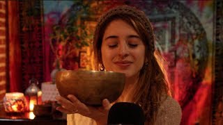 ASMR ☯ Meditación  Limpia tu mente y cuerpo  terapia con sonidos [upl. by Radack]