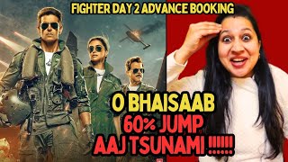 Fighter Day 2 Advance Booking 🔥🔥🔥 Fighter Box Office Collection  Hrithik Roshan [upl. by Antipas258]