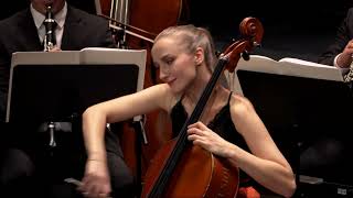 Gulda Cello Concerto 5th Movement Margarita Balanas and Latvian Radio Big Band [upl. by Joya306]