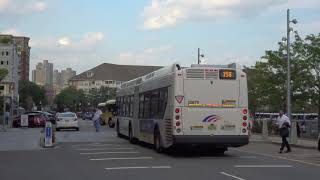 NJT Bus Fort Lee bound XD60 20879 Rt158 at Port Imperial Ferry [upl. by Hayward]