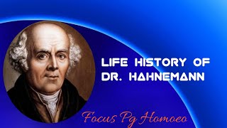 Life History of Dr Hahnemann [upl. by Mccall]