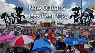 The sounds of the New Orleans Jazz Fest [upl. by Ahsii]