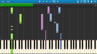 Audioslave  Like A Stone Piano Tutorial  How to play  Synthesia Cover [upl. by Sherye]