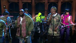 FOLEY on drums with GEORGE CLINTON on The Late Late show [upl. by Berfield]