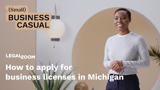 How to apply for business licenses in Michigan [upl. by Annette]