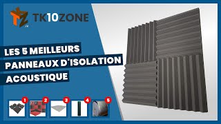 Les 5 meilleurs panneaux disolation acoustique [upl. by Onailerua]