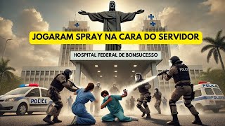 Jogaram SPRAY na cara dos servidores federais em Bonsucesso RJ [upl. by Winonah]