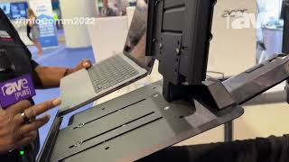 InfoComm 2022 Business Machine Security BMS Describes Its Laptop Security Mount Solutions [upl. by Enner869]