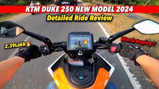 2024 KTM Duke 250 Detailed Ride Review  Worth Buying bike or not [upl. by Ignace]