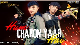 Hum Charon Yaar Hai Official Song  MJ Sapna  Free Fire  New Rap Songs 2024 Latest Hindi [upl. by Alleiram186]