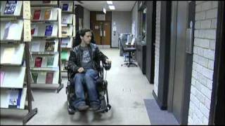 Aberystwyth University Wheelchair Access film [upl. by Nelag]