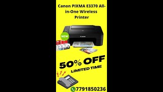 Canon 3370s printer  Home Use Printer  best printer try once [upl. by Rebel]