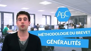 Méthodologie du brevet de français  généralités [upl. by Everrs]