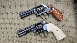 Smith amp Wesson 586 vs Colt Trooper  Python [upl. by Rosemonde]