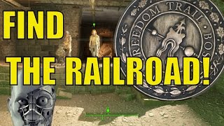 Fallout 4 How To Find The Railroad  The Molecular LevelThe Road To Freedom Guide [upl. by Meeks961]