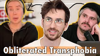 Oli London’s Transphobia Gets DESTROYED  Trans Guys Reacts [upl. by Benedetta776]