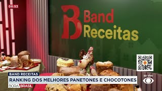 Melhores panetones e chocotones de 2024 veja ranking do Band Receitas [upl. by Anoid618]