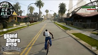 GTA San Andreas Definitive Edition Android TAPI DI HP KENTANG [upl. by Edualc510]