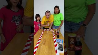 Squeeze toothpaste CHALLENGE shorts GamGam Family [upl. by Schouten]