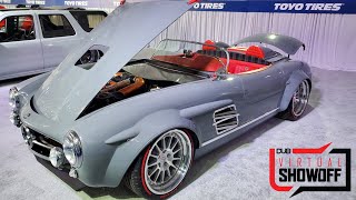 1955 MercedesBenz 300SL Gullwing Droptop by John Sarkysian [upl. by Alihet353]